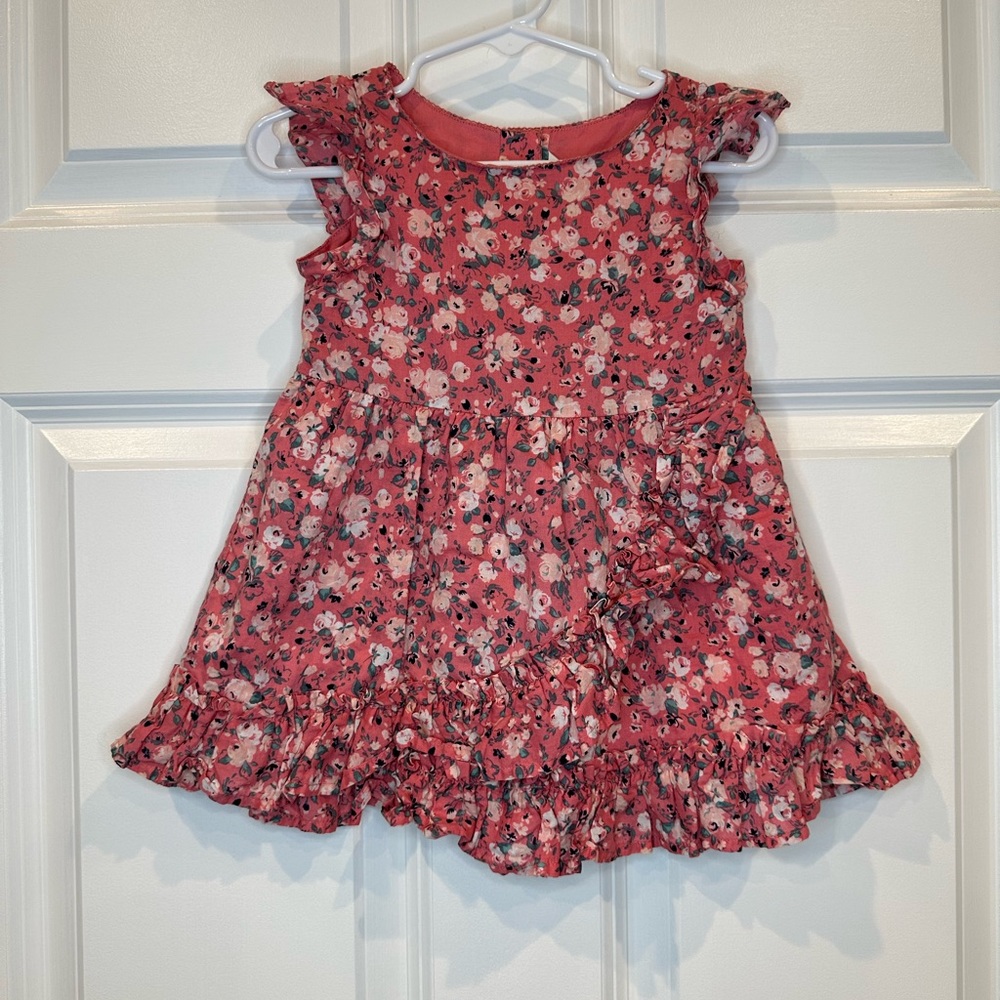 Janie & Jack Floral Dress Size 12-18 months